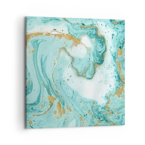 Obraz na płótnie - Pod wielką falą z epoki Edo - 50x50 cm