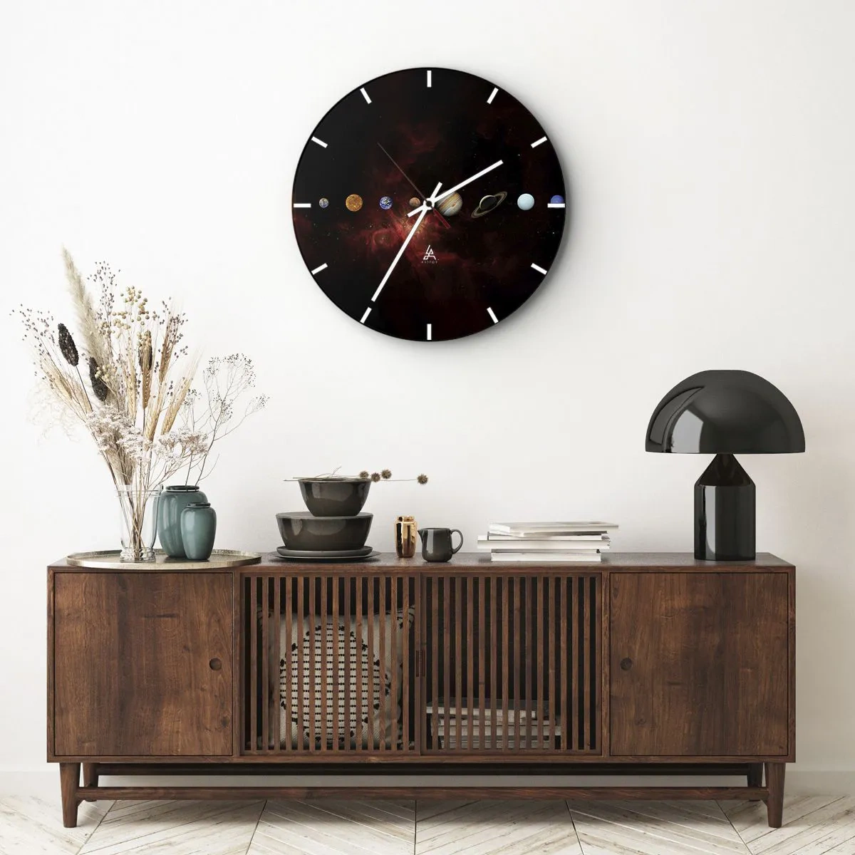 Zegar ścienny - Nasza okolica - 40x40 cm