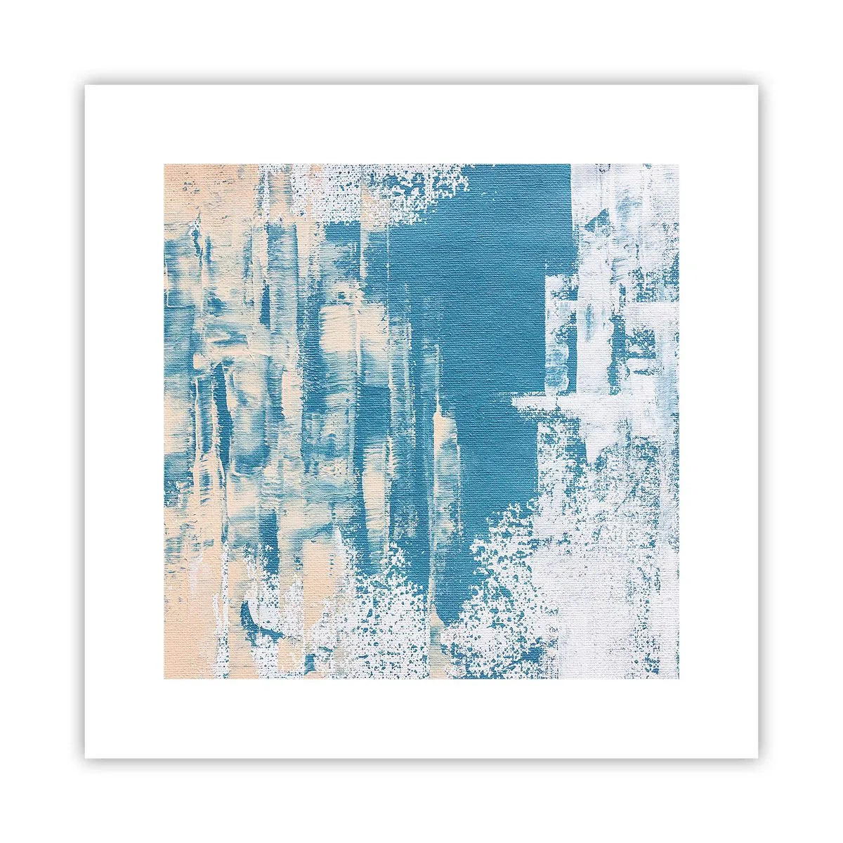 Plakat - Przez lodowy sopel - 30x30 cm