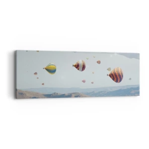 Obraz na płótnie - Tu wszystko jest możliwe - 90x30 cm