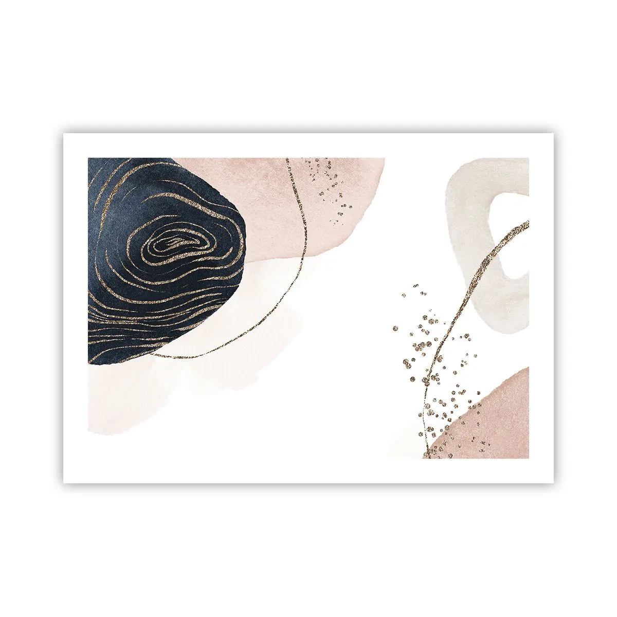 Plakat - Wszystko płynie - 70x50 cm