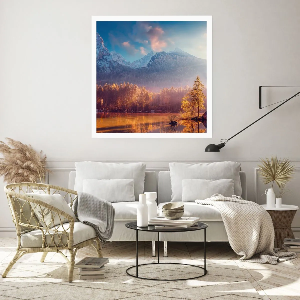 Plakat - W górach i dolinach - 60x60 cm