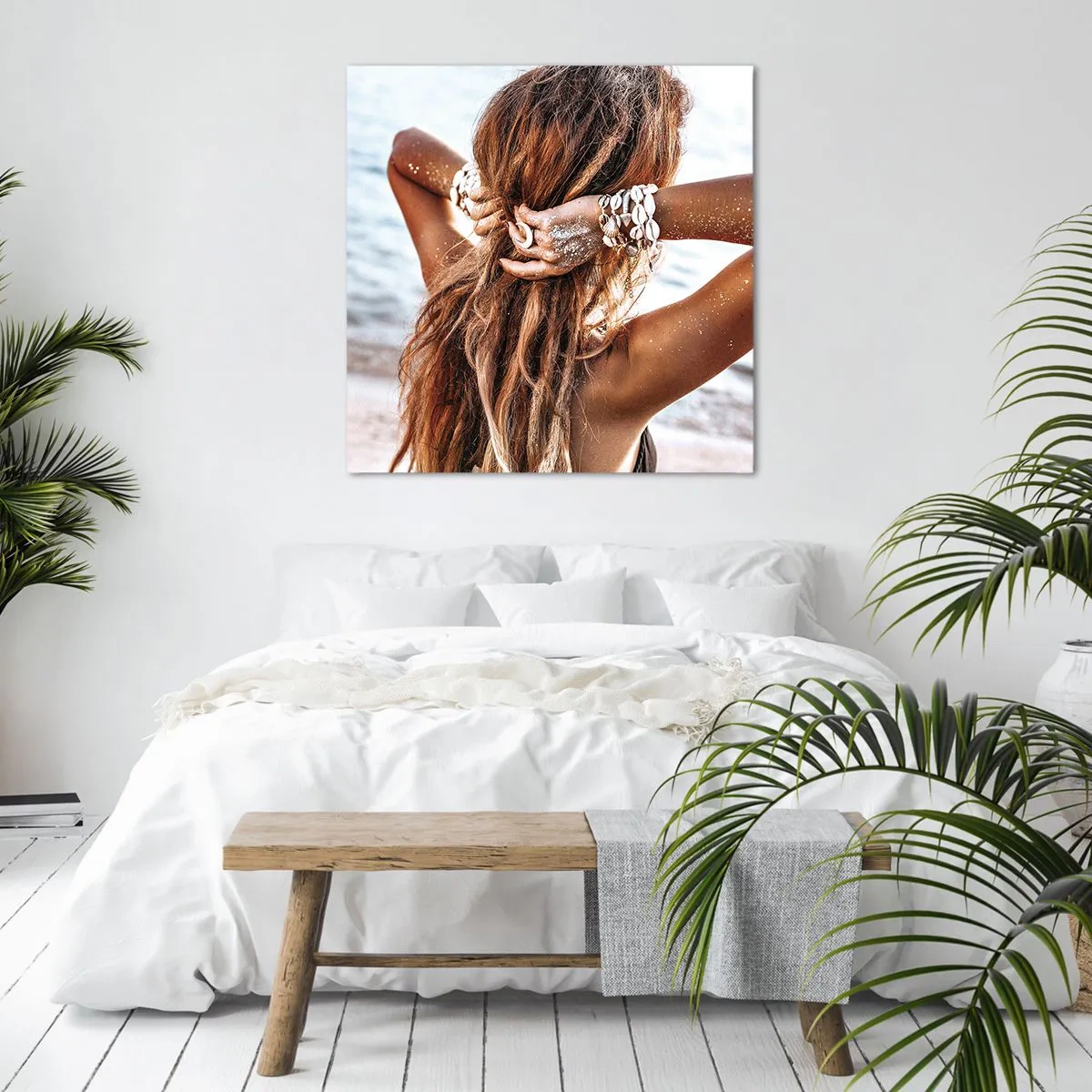 Obraz na płótnie - Siostra wody i słońca - 40x40 cm