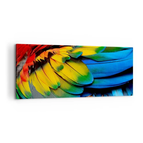 Obraz na płótnie - Rajski ptak - 100x40 cm