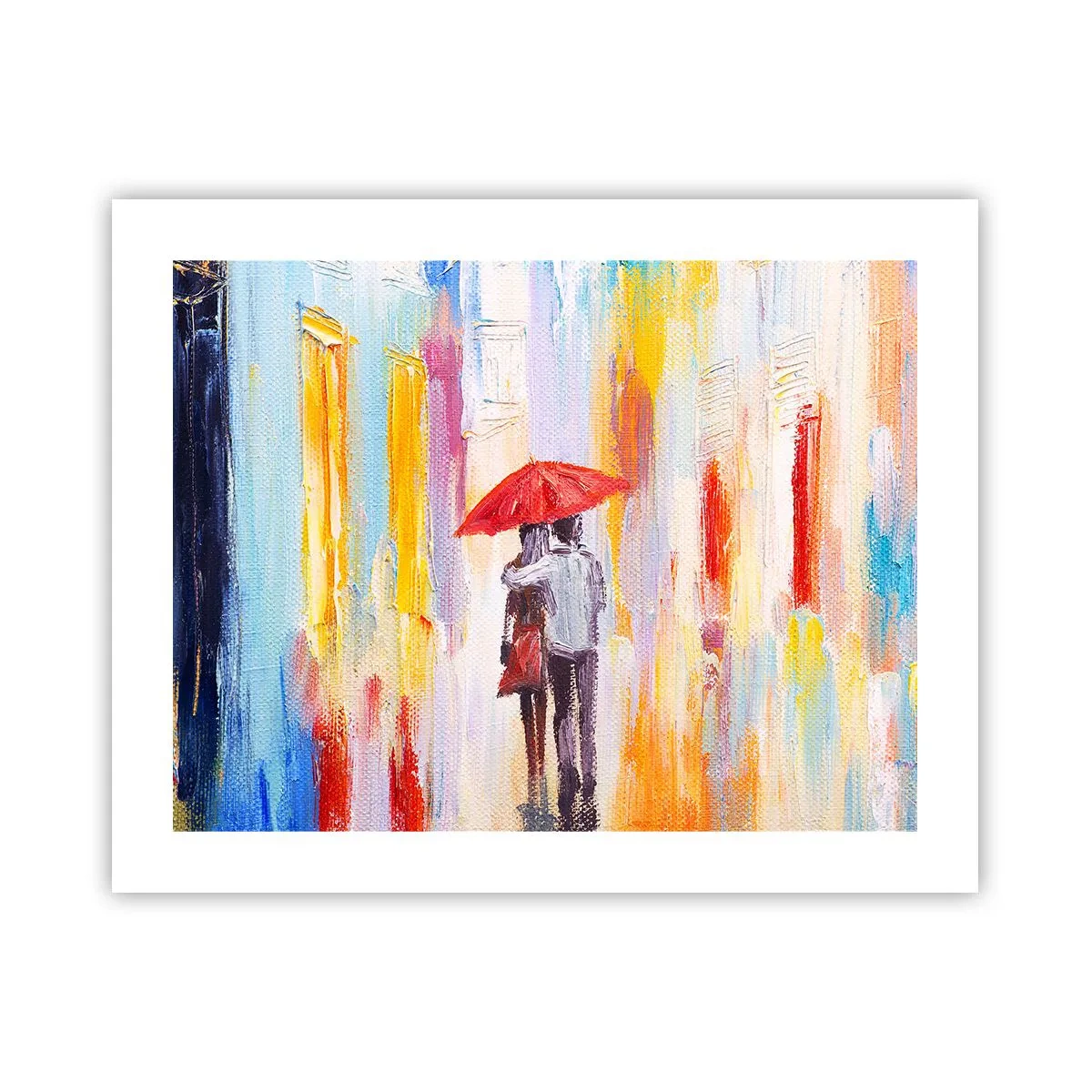 Plakat - Niech pada dalej - 50x40 cm