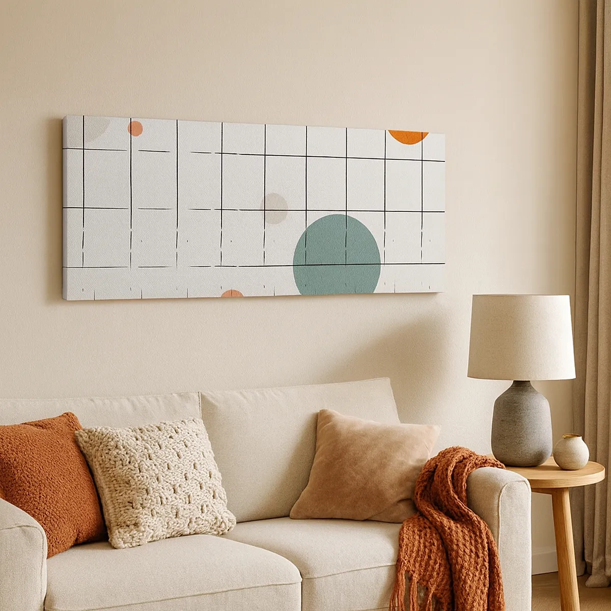 Obraz na płótnie - Uwięzione. My czy one? - 30x30 cm