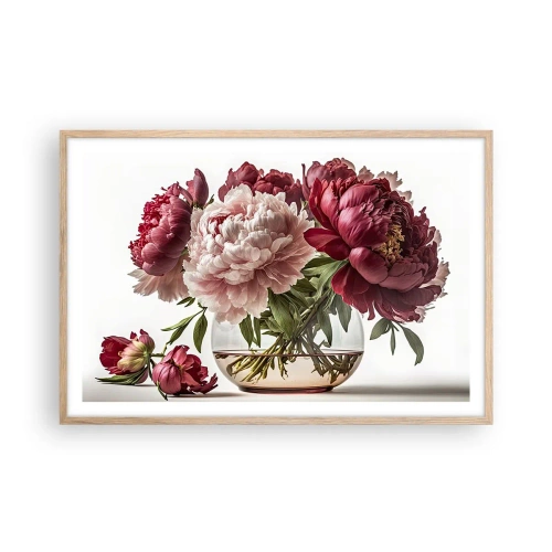 Plakat w ramie jasny dąb - W pełnym rozkwicie urody - 91x61 cm