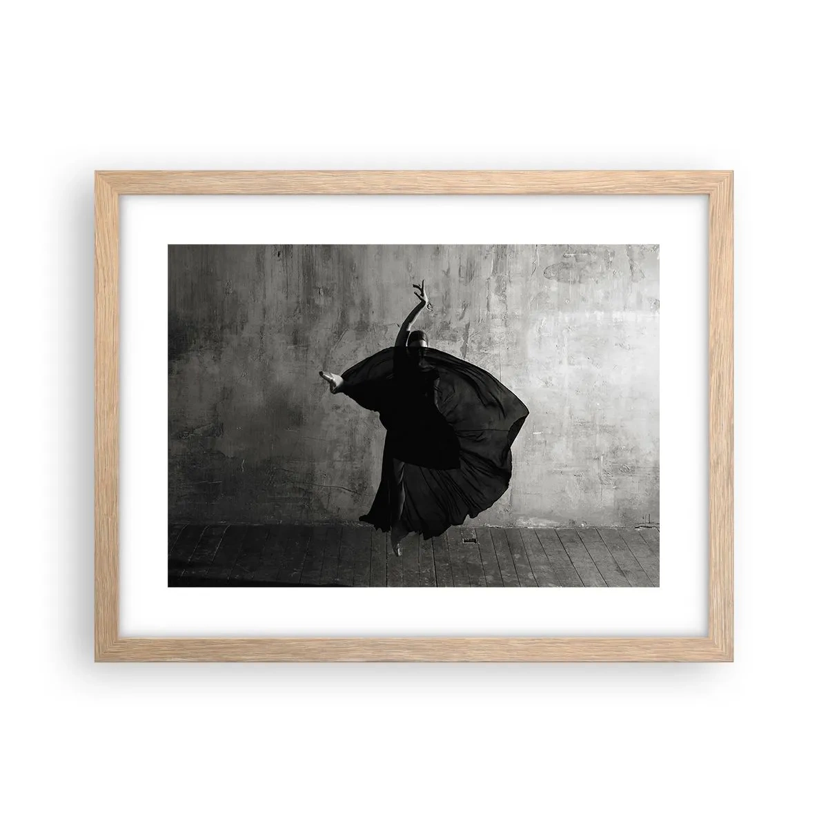 Plakat w ramie jasny dąb - Pełne pasji pas - 40x30 cm
