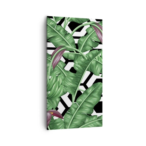 Obraz na płótnie - Kompozycja symetryczna z natury - 55x100 cm