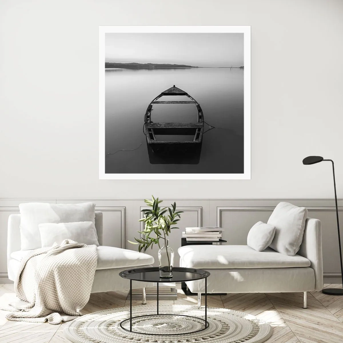 Plakat - Tęsknota i melancholia - 50x50 cm