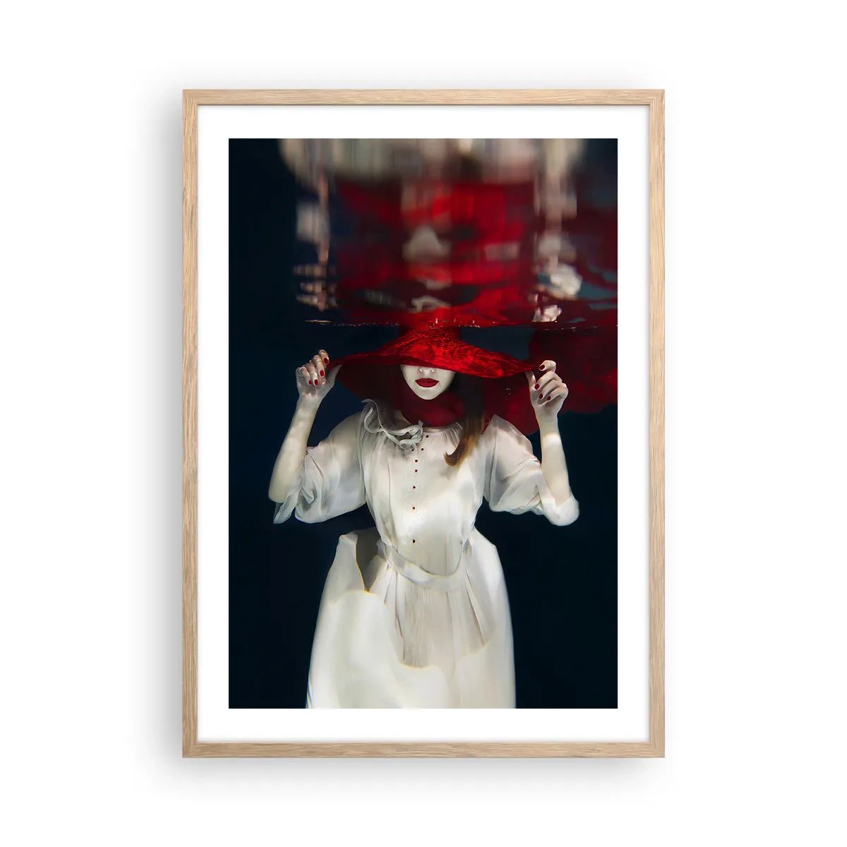 Plakat w ramie jasny dąb - Dziwożona - 50x70 cm