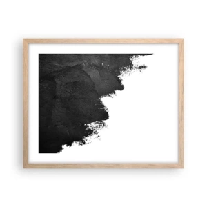 Plakat w ramie jasny dąb - Żywioły: ziemia - 50x40 cm
