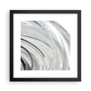 Plakat w czarnej ramie - Kompozycja orbitalna - 30x30 cm