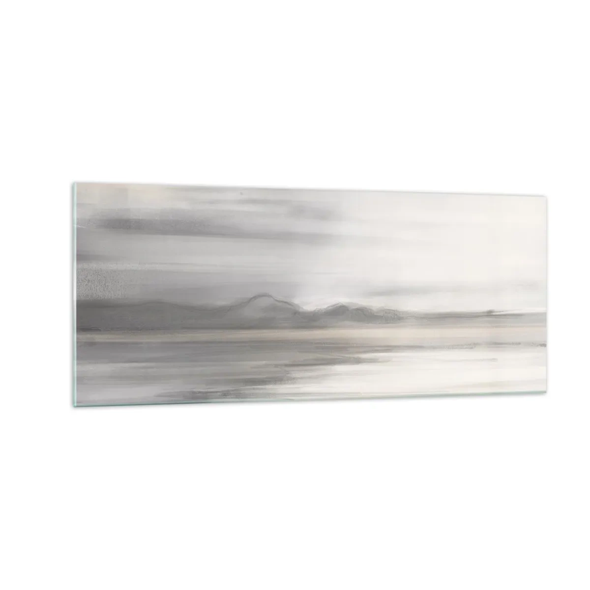 Obraz na szkle - Zamyślona dal - 100x40 cm