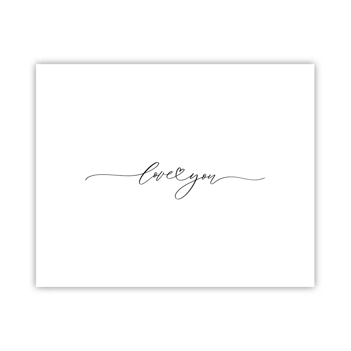 Plakat - Czarno na białym - 50x40 cm