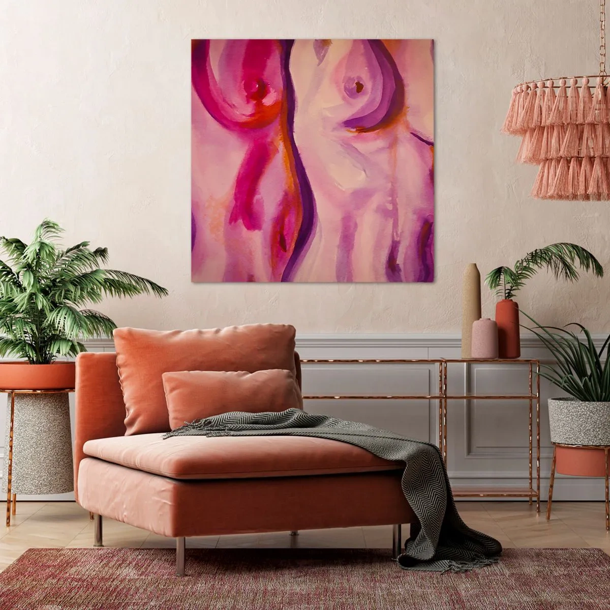 Obraz na płótnie - Oda do kobiecości - 40x40 cm