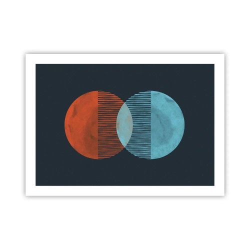 Plakat - Astronomiczna fantazja - 70x50 cm