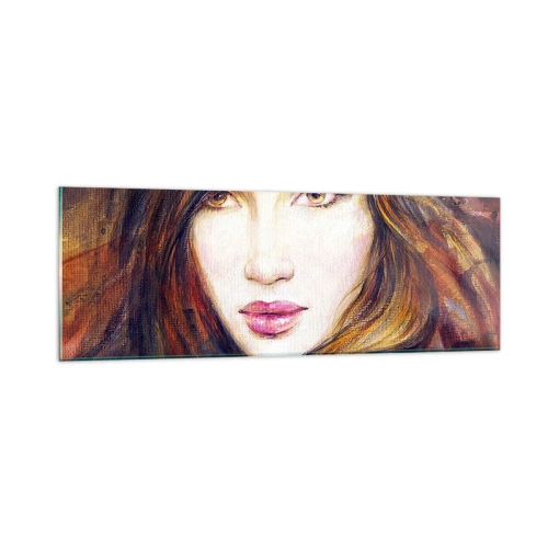 Obraz na szkle - Grosik za twoje myśli - 90x30 cm