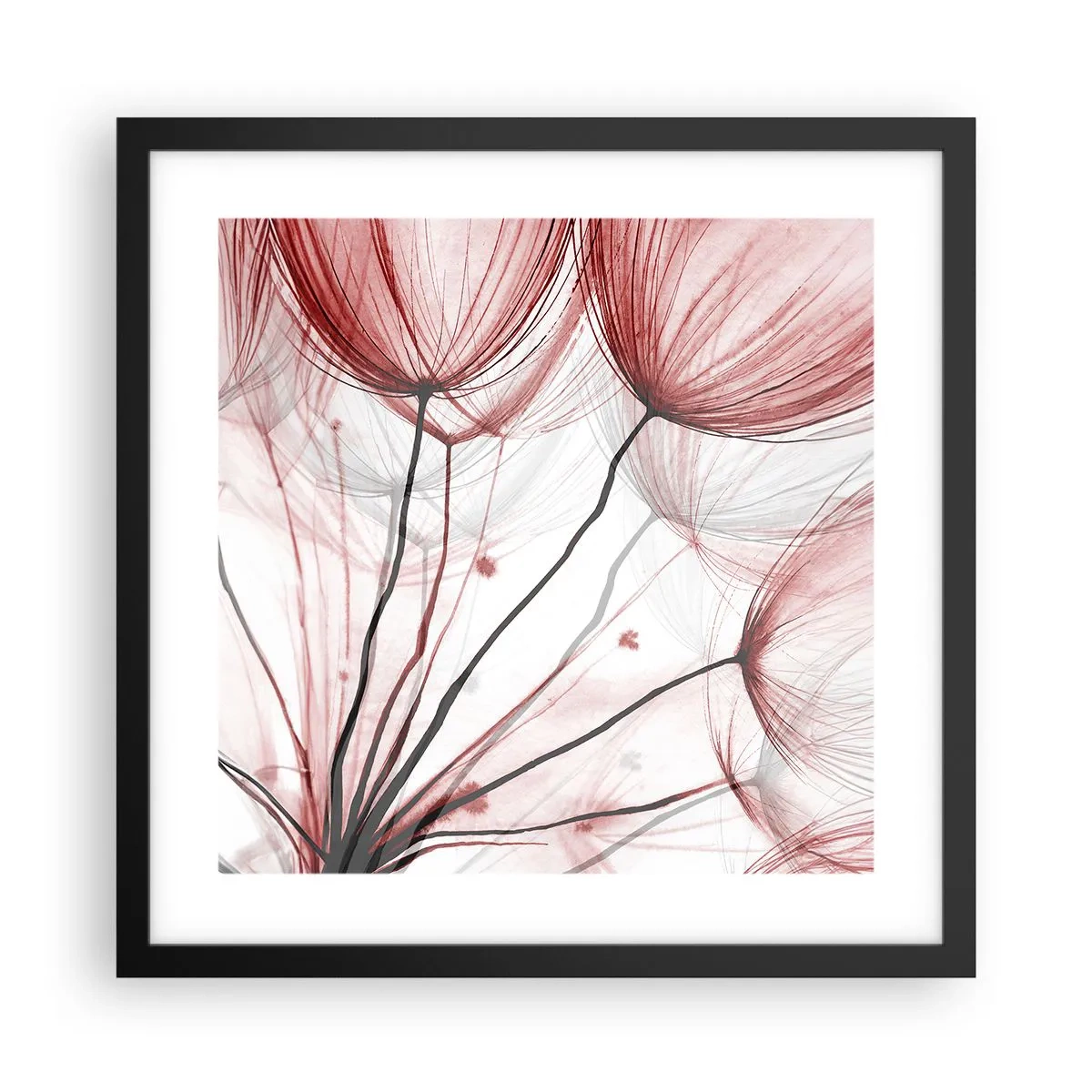 Plakat w czarnej ramie - Przed odlotem - 40x40 cm