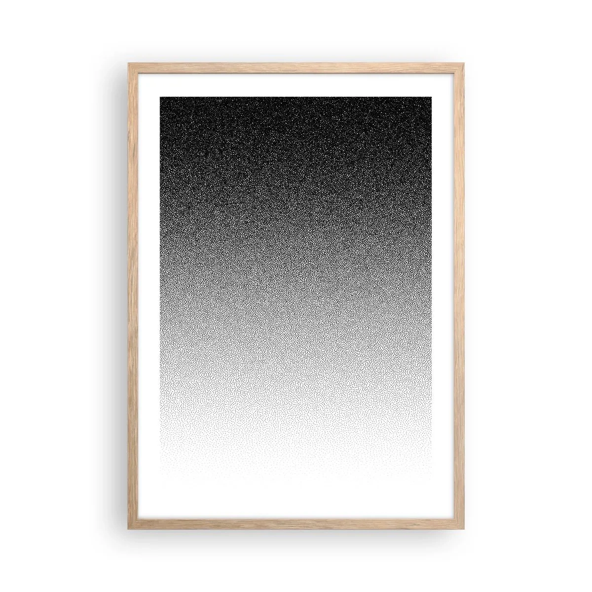 Plakat w ramie jasny dąb - W stronę światła - 50x70 cm