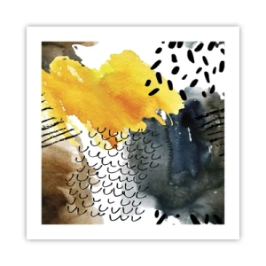 Plakat - Spotkanie żywiołów - 50x50 cm