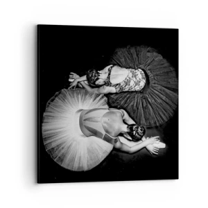 Obraz na płótnie - Jin i jang – idealna równowaga - 70x70 cm
