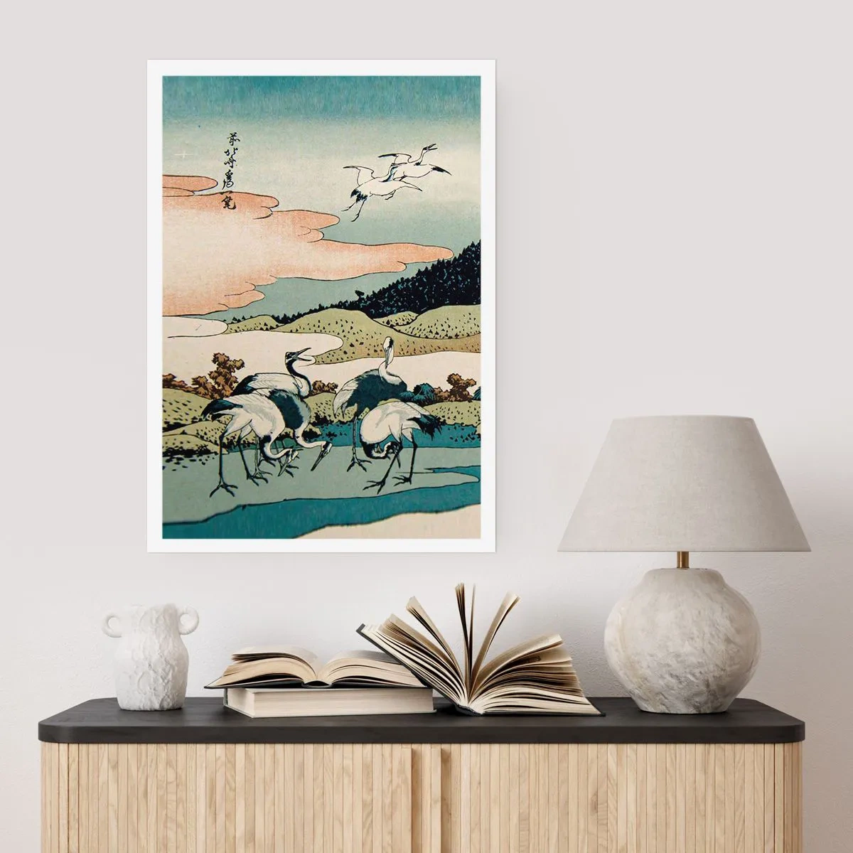 Plakat - W japońskim duchu - 40x50 cm