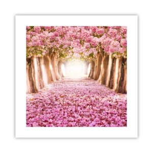 Plakat - Droga do raju - 40x40 cm