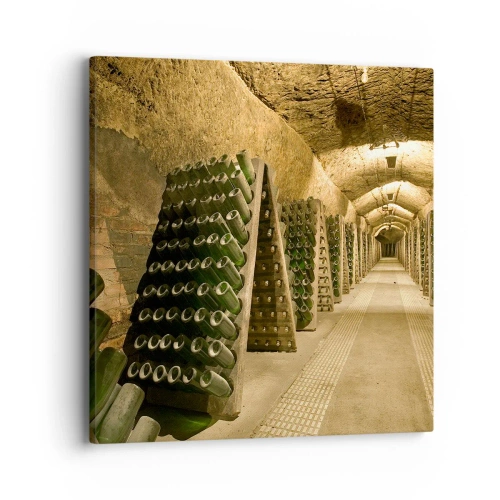 Obraz na płótnie - Narodziny smaku - 40x40 cm