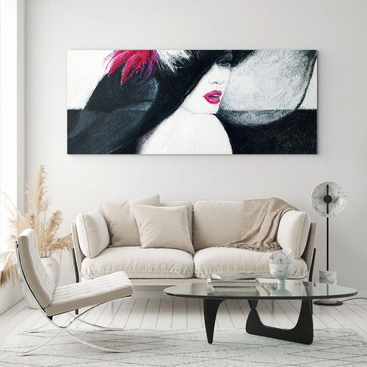 Obraz na szkle - Zawsze tajemnica - 90x30 cm