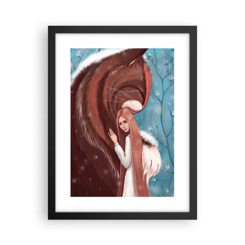 Plakat w czarnej ramie - Witaj w baśni - 30x40 cm