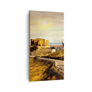 Obraz na płótnie - Zaraz pojawi się Don Kichot - 65x120 cm