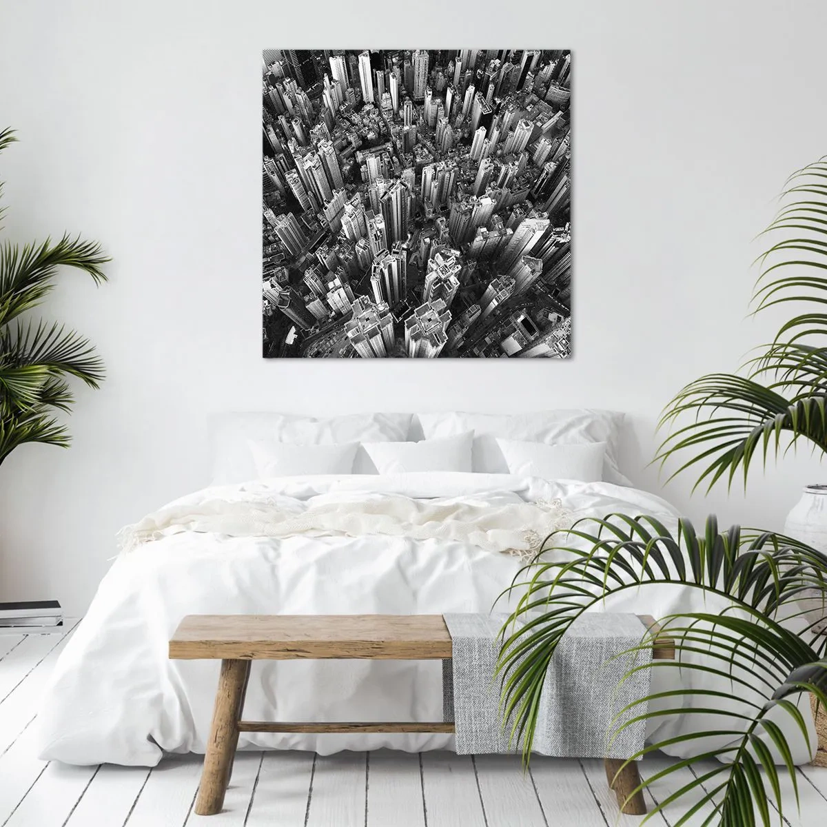 Obraz na płótnie - Wciąż wyżej i wyżej - 50x50 cm