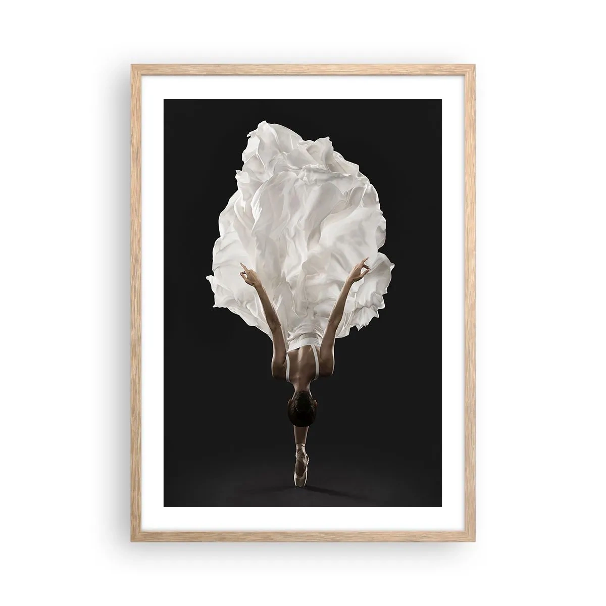 Plakat w ramie jasny dąb - Niezwykłe pas - 50x70 cm