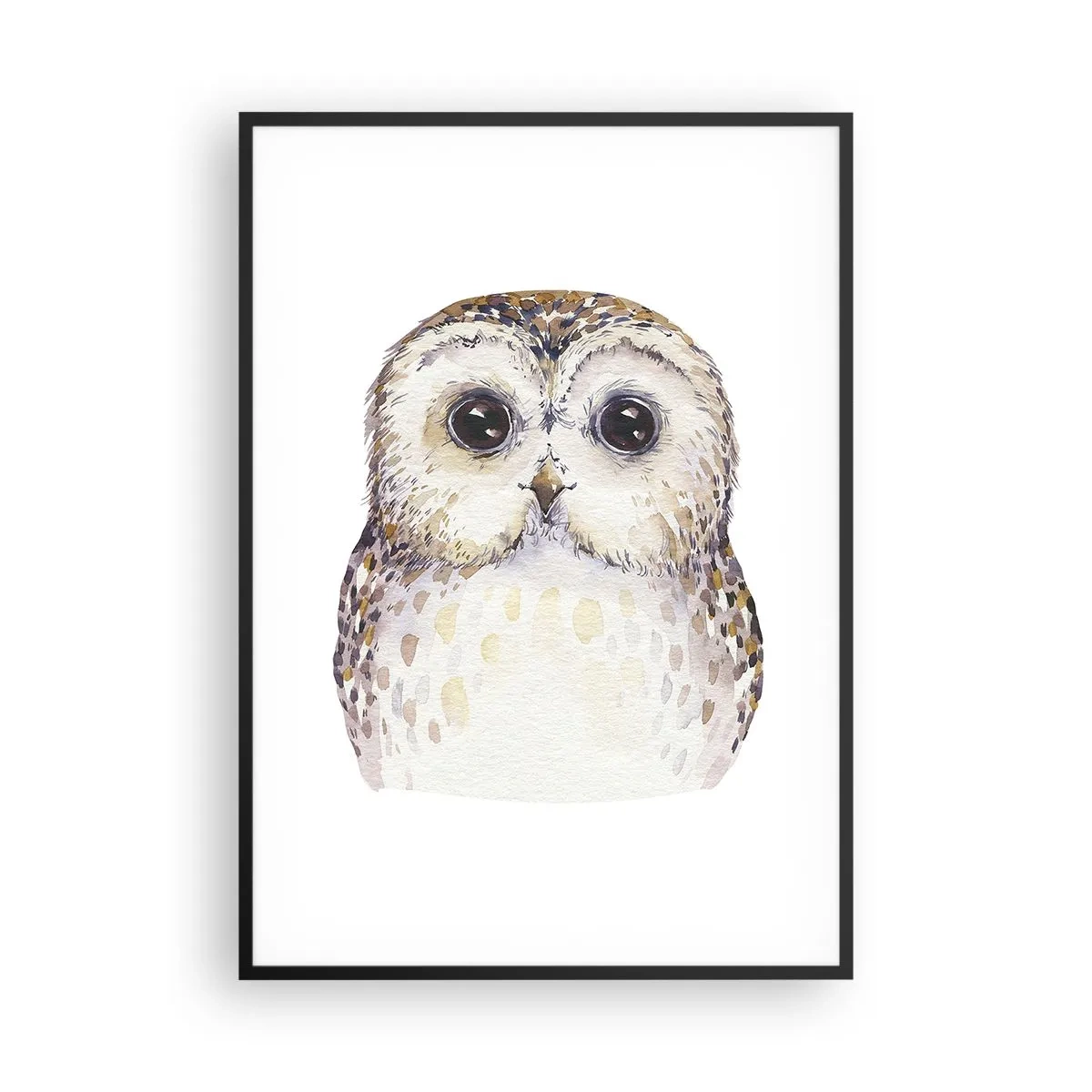 Plakat w czarnej ramie - Spójrz mi w oczy - 70x100 cm