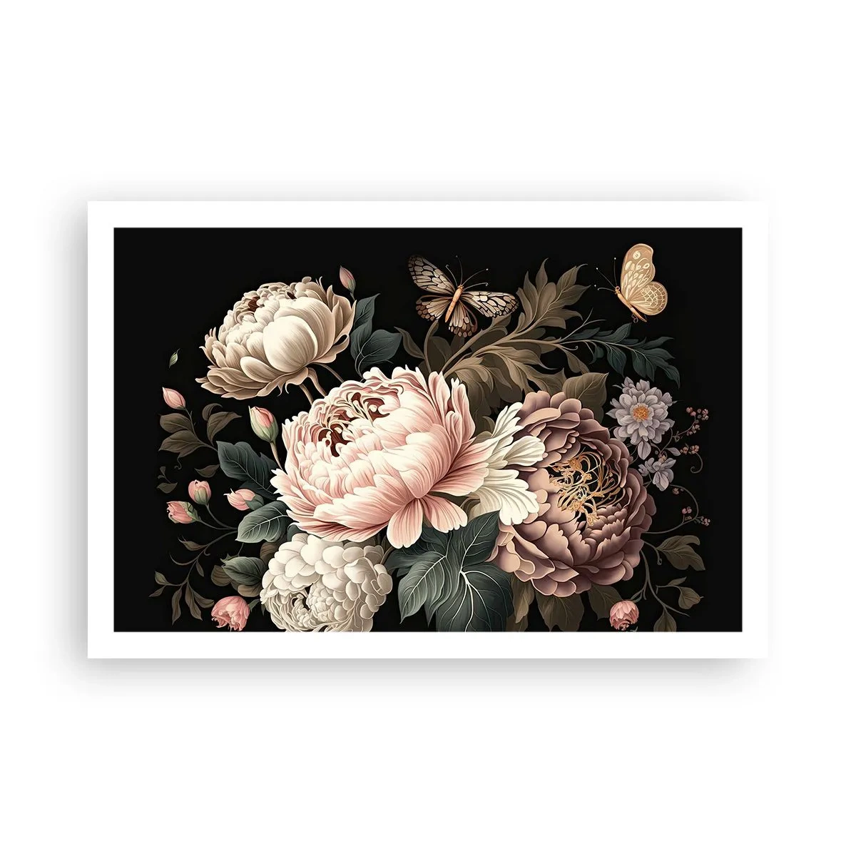 Plakat - W barokowym stylu - 91x61 cm