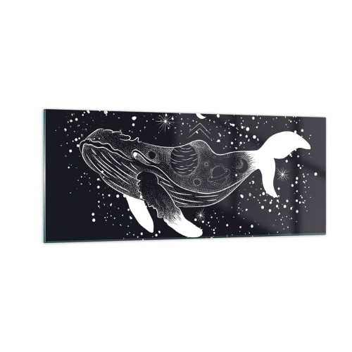 Obraz na szkle - W oceanie wszechświata - 100x40 cm
