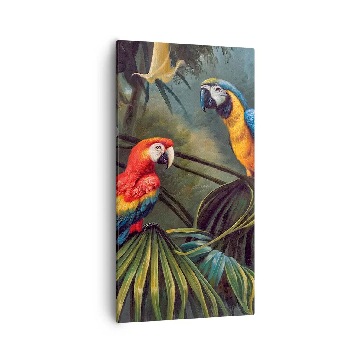 Obraz na płótnie - Romantyzm w tropikach - 55x100 cm