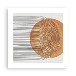 Plakat - Kompozycja słoneczna - 40x40 cm