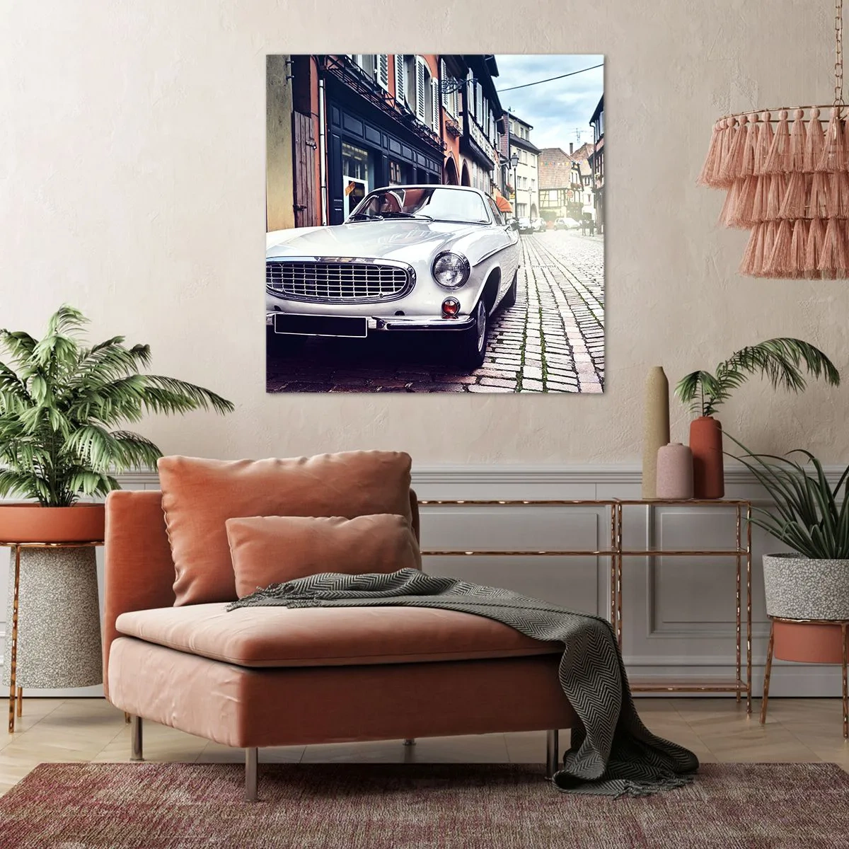 Obraz na płótnie - Przeszłość to dziś - 60x60 cm