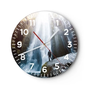 Zegar ścienny - Przywrócenie proporcji - 30x30 cm