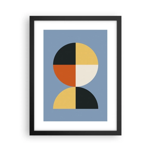 Plakat w czarnej ramie - Patrz i licz - 30x40 cm