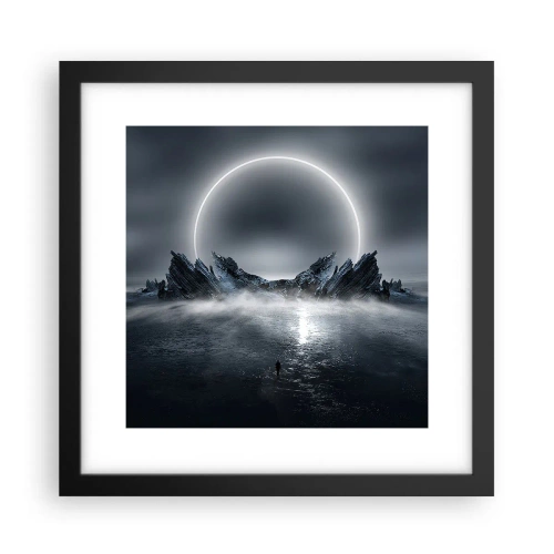 Plakat w czarnej ramie - Finał opowieści - 30x30 cm