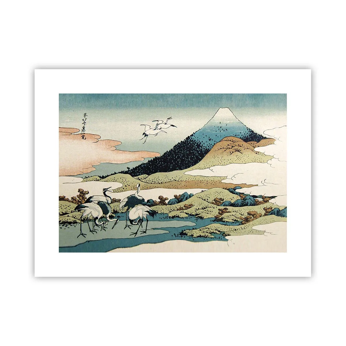 Plakat - W japońskim duchu - 40x30 cm