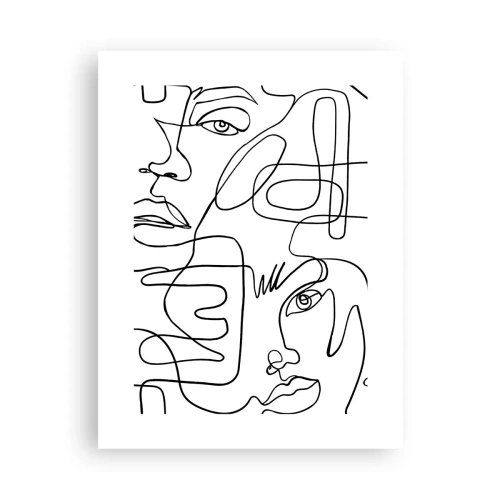 Plakat - W splątanych emocjach - 30x40 cm