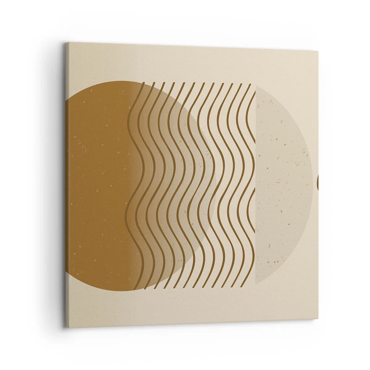 Obraz na płótnie - O pochodzeniu figur geometrycznych - 50x50 cm