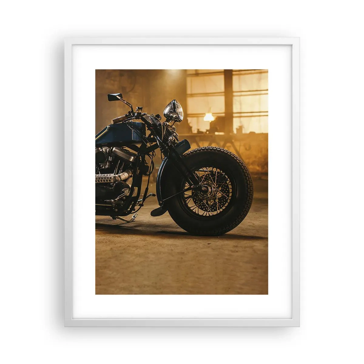 Plakat w białej ramie - Mogę wszystko - 40x50 cm