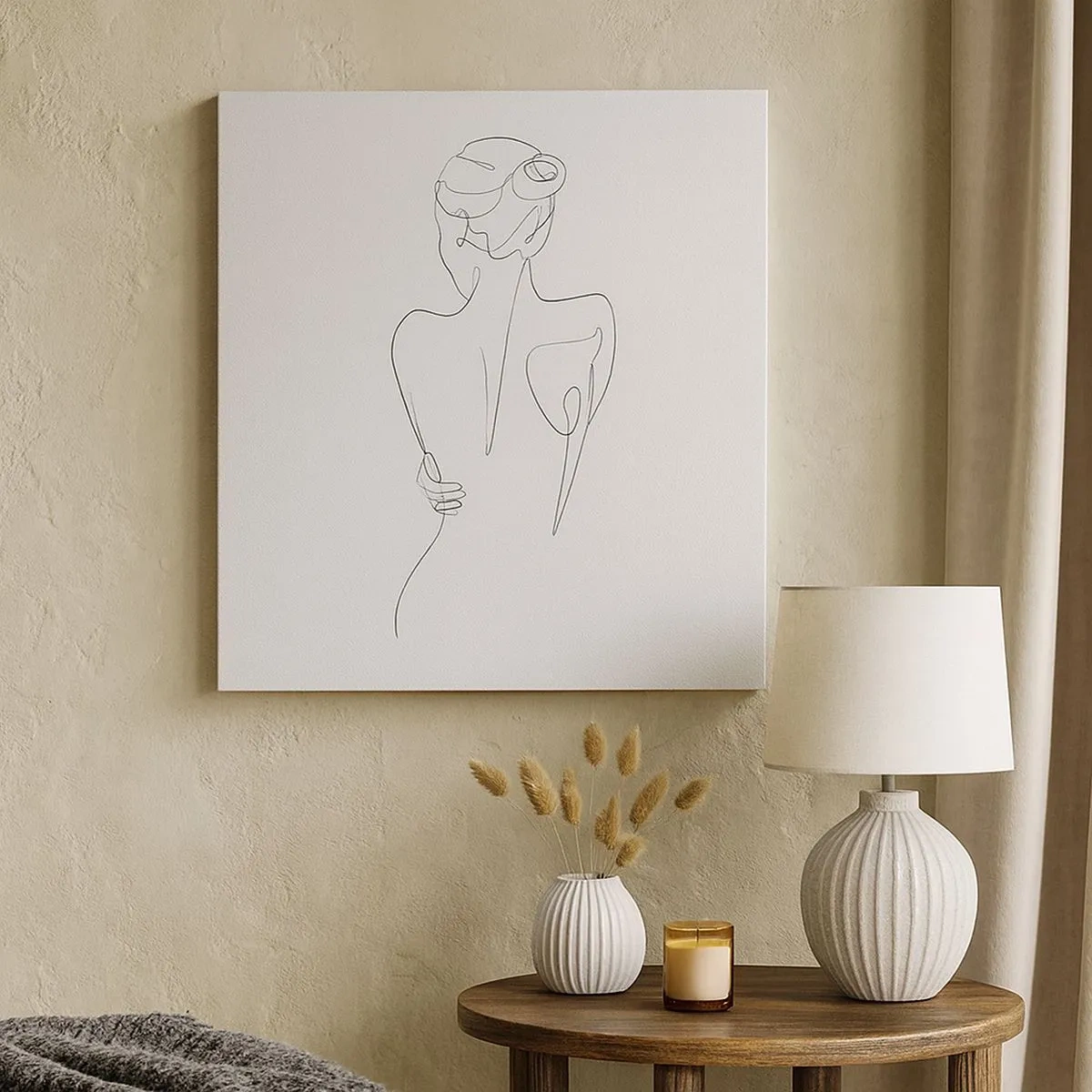 Obraz na płótnie - Muzyka ciała - 30x30 cm