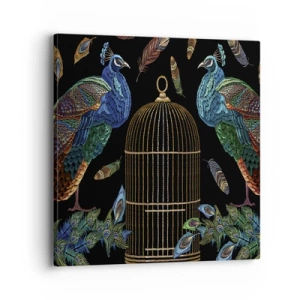 Obraz na płótnie - W królewskich szatach - 40x40 cm