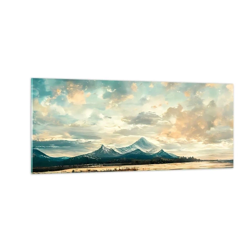 Obraz na szkle - Pod opieką nieba - 100x40 cm